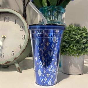 Starbucks Disneyland 60th Anniversary Diamond Celebration Cold Cup Tumbler